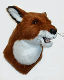 Red Fox Medium Plush Wall Mount - 'Carson' - Fairgame Wildlife