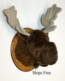 Moose Medium Plush Wall Mount - 'George'