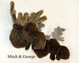Moose Medium Plush Wall Mount - 'George'