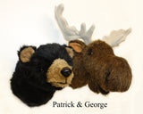 Moose Medium Plush Wall Mount - 'George'