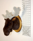 Moose Small Plush Wall Mount - 'Maynard'