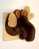 Moose Tiny Plush Wall Mount - 'Sunny'
