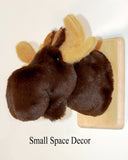 Moose Tiny Plush Wall Mount - 'Sunny'