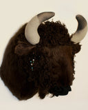 Buffalo X-Large Plush Wall Mount - 'Dakota'