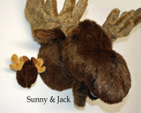 Moose XX-Large Plush Wall Mount - 'Jack'