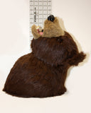 Bear Brown large Plush Wall Mount - 'Max'