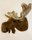 Moose Large Plush Wall Mount - 'Mitch'