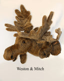 Moose Large Plush Wall Mount - 'Mitch'
