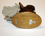 Moose medium Plush Wall Mount - 'Shorty'