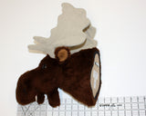 Moose medium Plush Wall Mount - 'Shorty'