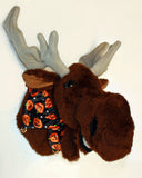 Moose medium Plush Wall Mount - 'Shorty'