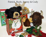 Moose Tiny Plush Wall Mount - 'Sunny'