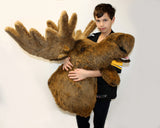 Moose Largest Plush Wall Mount - 'Weston'