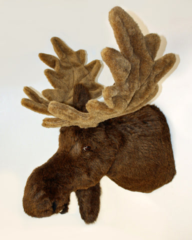 Moose Largest Plush Wall Mount - 'Weston'