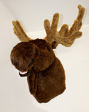 Moose Largest Plush Wall Mount - 'Weston'