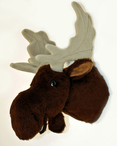 Moose medium Plush Wall Mount - 'Shorty'