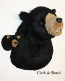 Black Bear - Largest Plush Wall Mount - 'Shash'