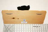 Cap rack with Plush Animal Mount - Bear or Buffalo