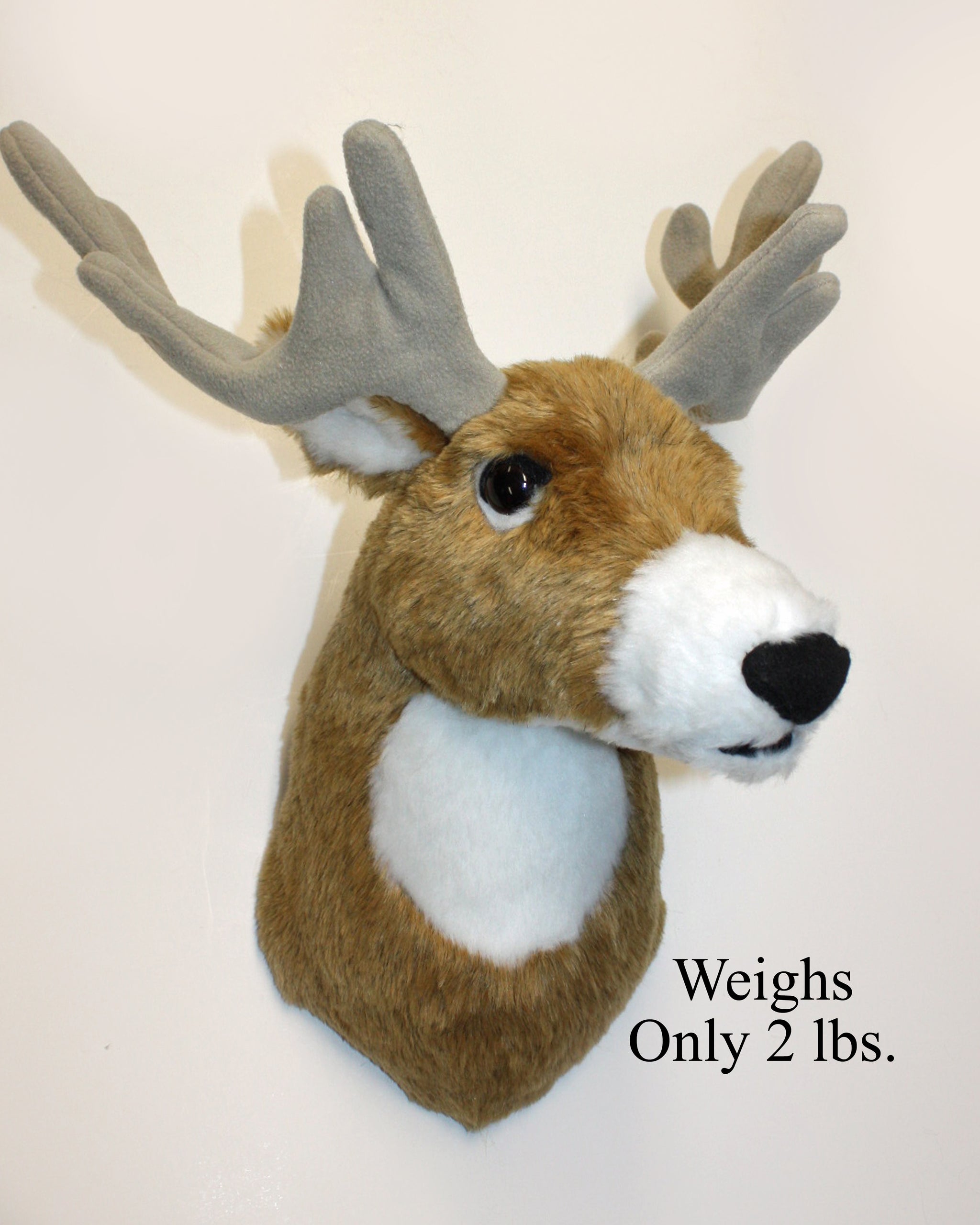 Medium Stuffed Plush Deer Mount – Fairgame Wildlife