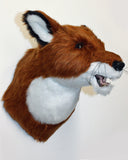 Red Fox Medium Plush Wall Mount - 'Carson' - Fairgame Wildlife