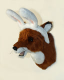 Red Fox Medium Plush Wall Mount - 'Carson' - Fairgame Wildlife