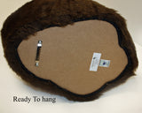 Buffalo X-Large Plush Wall Mount - 'Dakota'