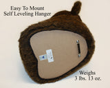 Bear Brown X-Large Plush Wall Mount - 'Hunter'
