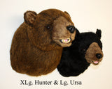 Bear Brown X-Large Plush Wall Mount - 'Hunter'