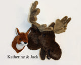 Red Fox Medium Plush Wall Mount - 'Katherine'