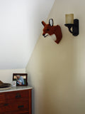 Red Fox Medium Plush Wall Mount - 'Katherine'