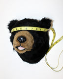 Bear Black Medium Plush Mount - 'Patrick'