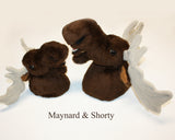 Moose medium Plush Wall Mount - 'Shorty'