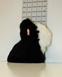 Skunk Small Plush Wall Mount - 'Simon'