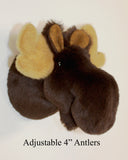 Moose Tiny Plush Wall Mount - 'Sunny'