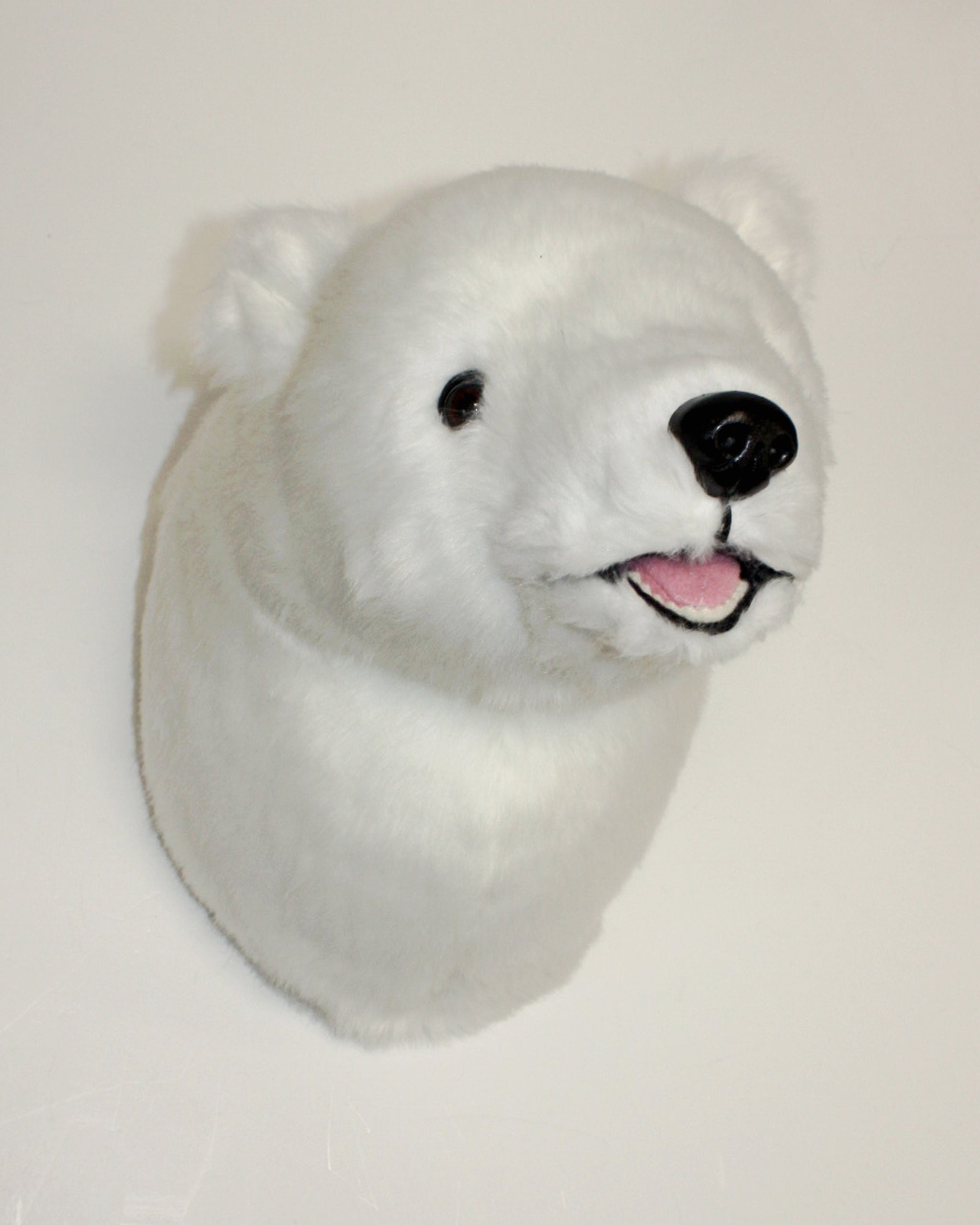 main sauvage / large polar bear 42cm main sauvage / large polar